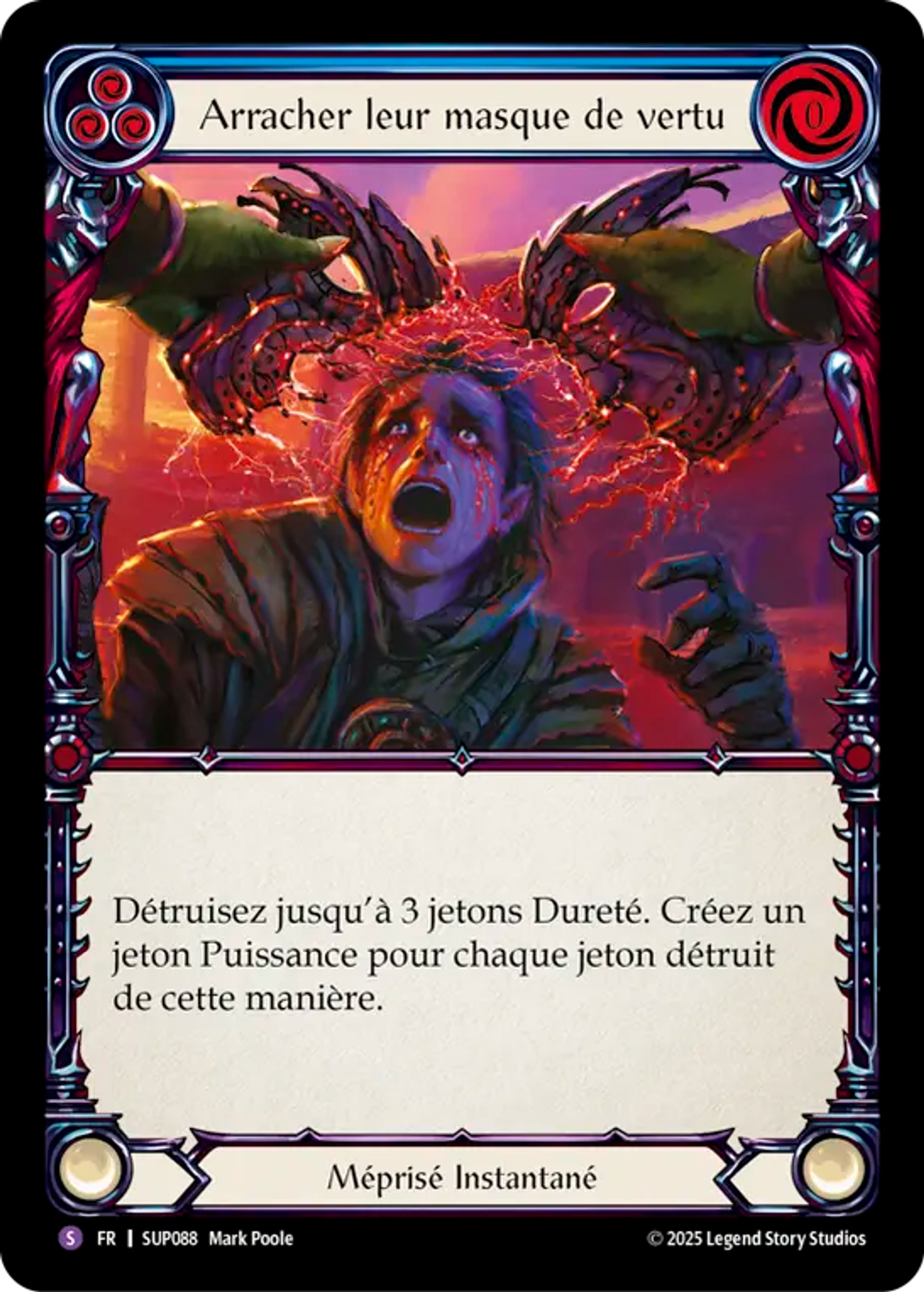 Arracher leur masque de vertu — Super Slam — Flesh and Blood