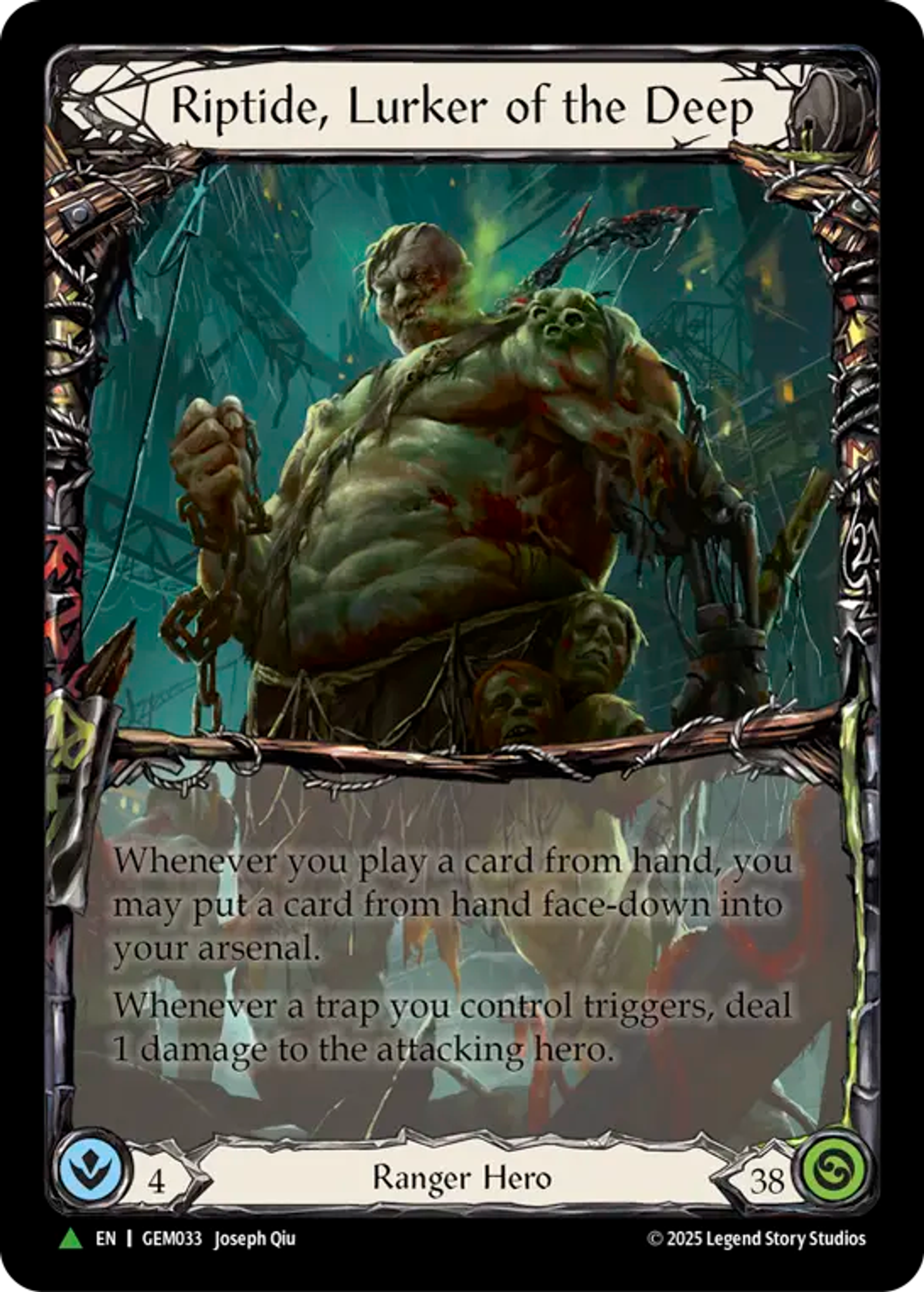 Riptide, Lurker of the Deep — GEM - Pack 2 — Flesh and Blood