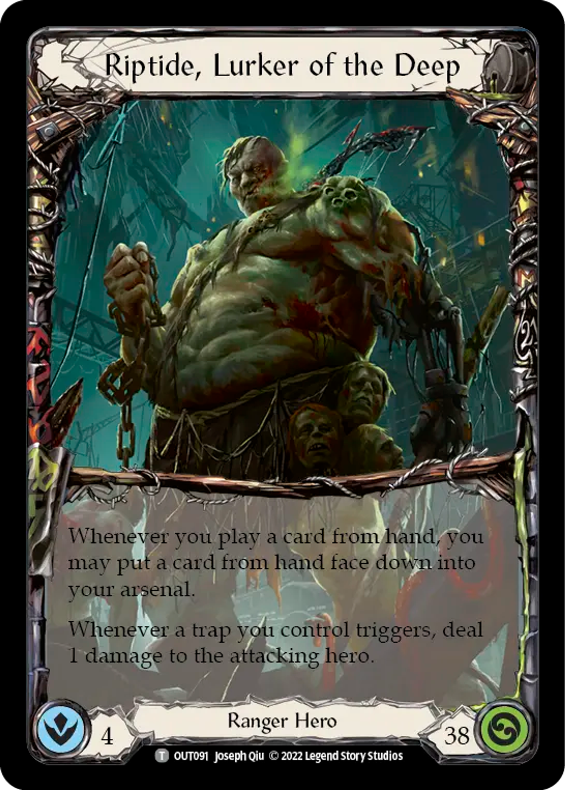 Riptide, Lurker of the Deep — Outsiders — Flesh and Blood