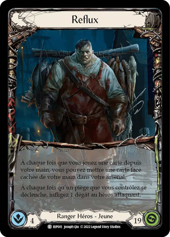 Reflux — Riptide - Blitz Deck — Flesh and Blood