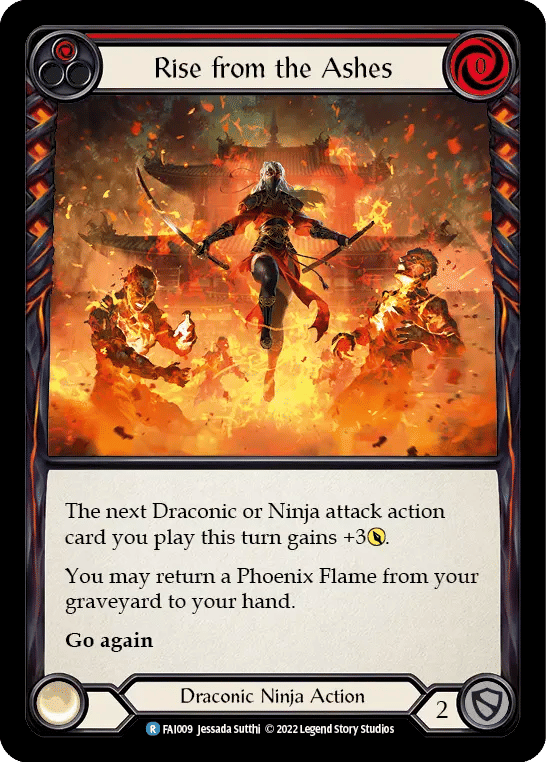Rise from the Ashes (Red) — Fai - Blitz Deck — Flesh and Blood