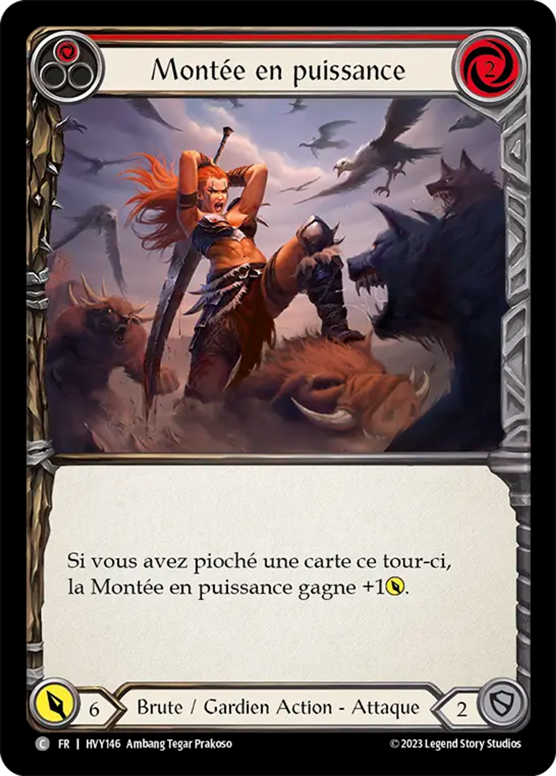 Montée en puissance — Heavy Hitters — Flesh and Blood