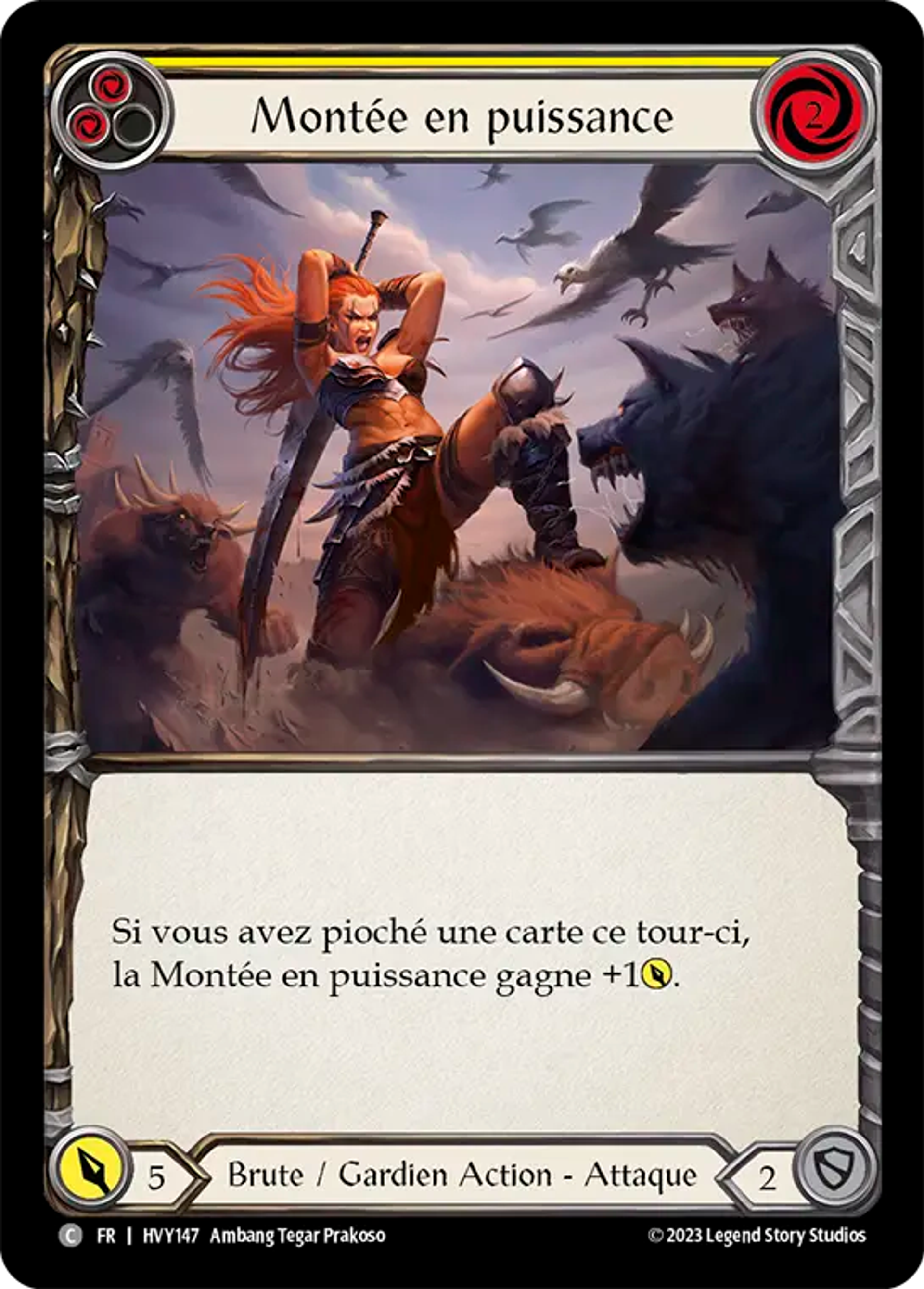 Montée en puissance — Heavy Hitters — Flesh and Blood