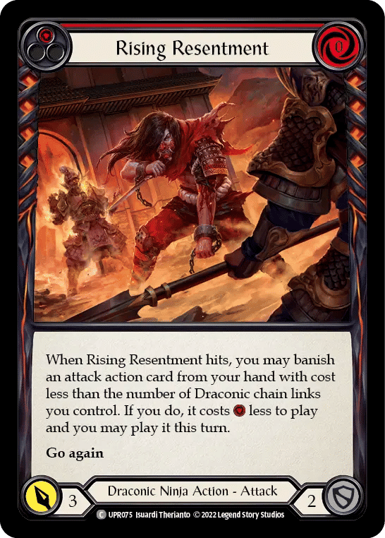 Rising Resentment (Red) — Uprising — Flesh and Blood