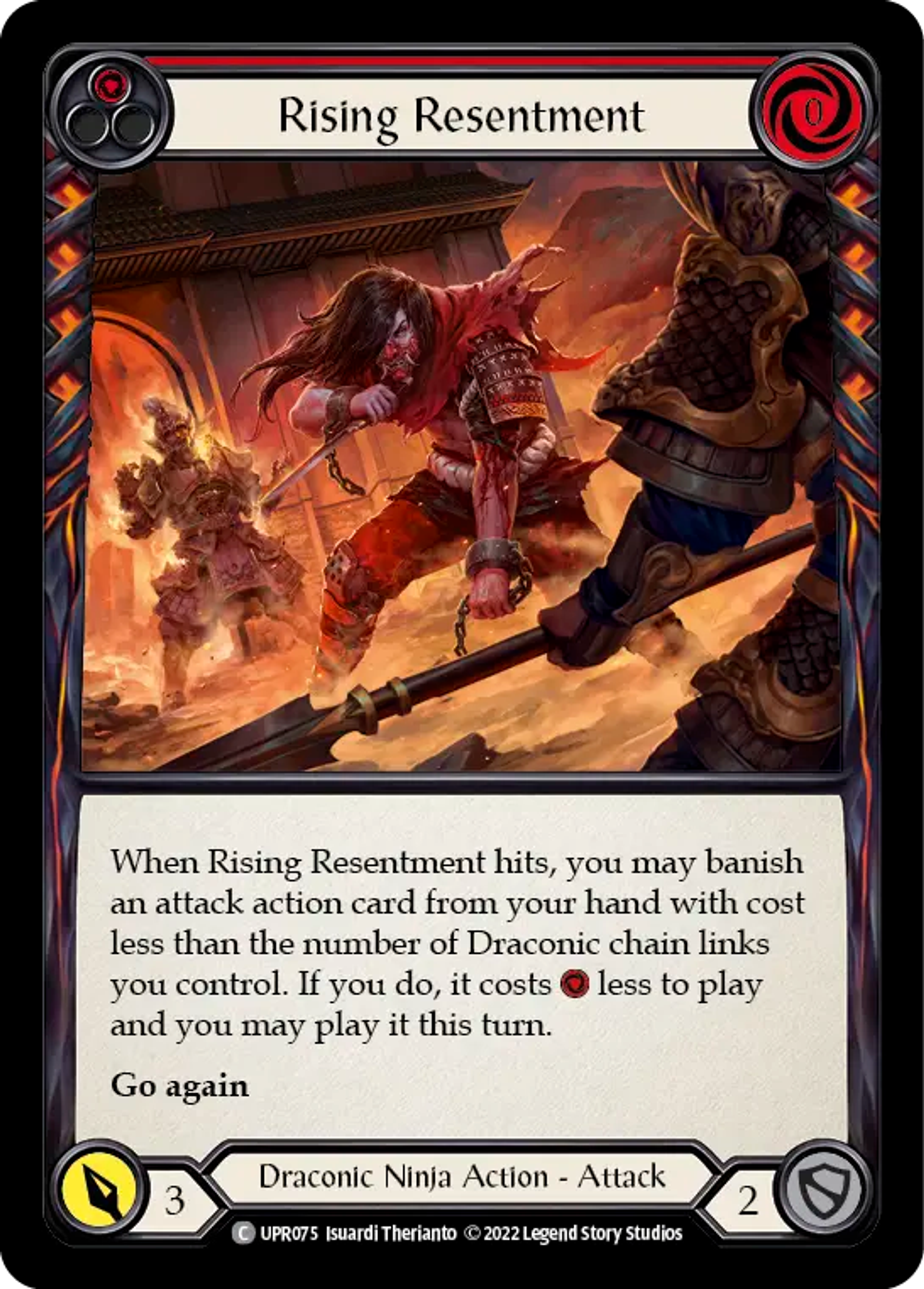 Rising Resentment (Red) — Uprising — Flesh and Blood