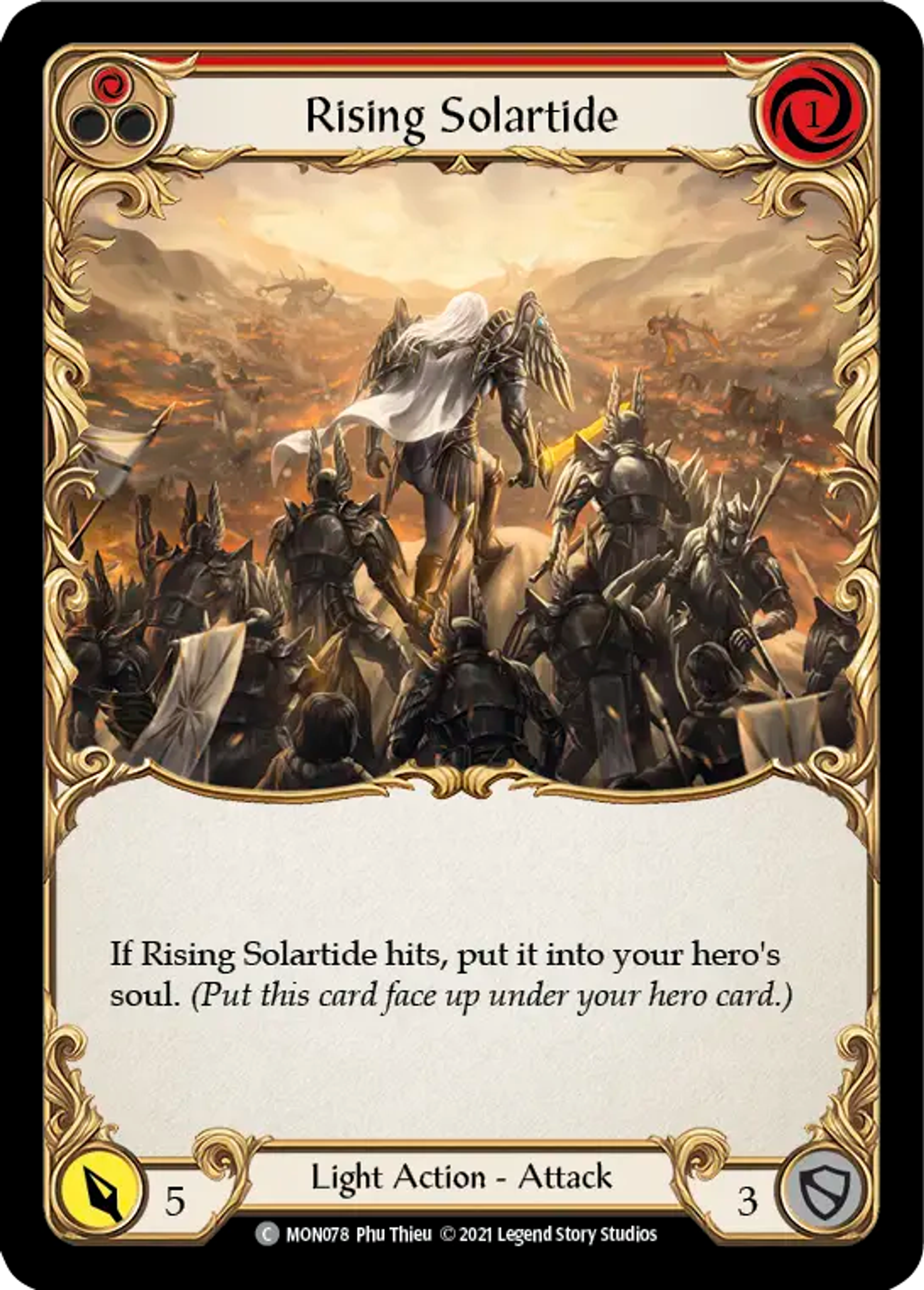 Rising Solartide (Red) — Monarch — Flesh and Blood