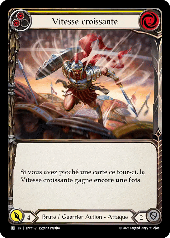 Vitesse croissante — Heavy Hitters — Flesh and Blood
