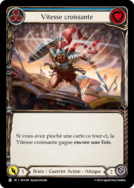 Vitesse croissante — Heavy Hitters — Flesh and Blood