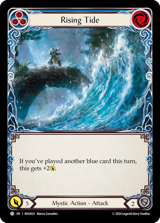 Rising Tide (Blue) — Nuu - Blitz Deck — Flesh and Blood