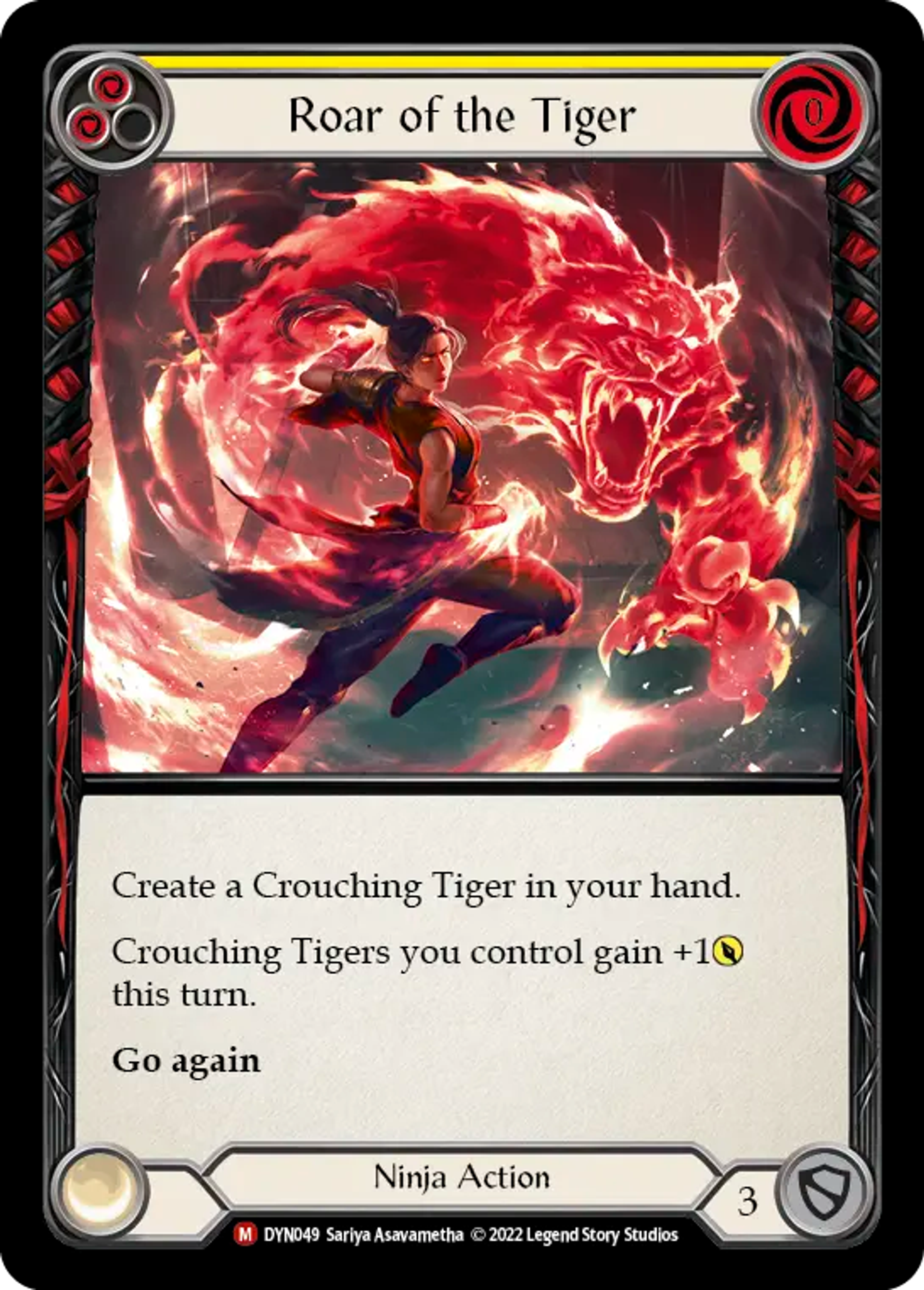 Roar of the Tiger — Dynasty — Flesh and Blood