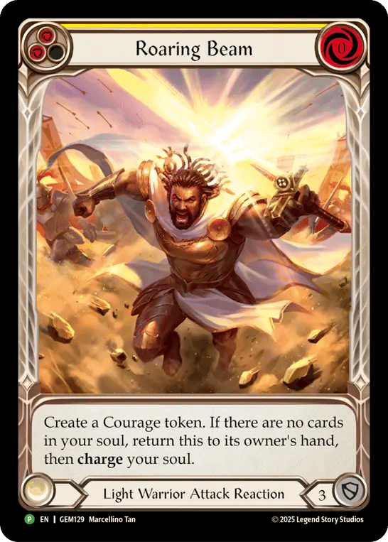 Roaring Beam — GEM - Pack 4 — Flesh and Blood