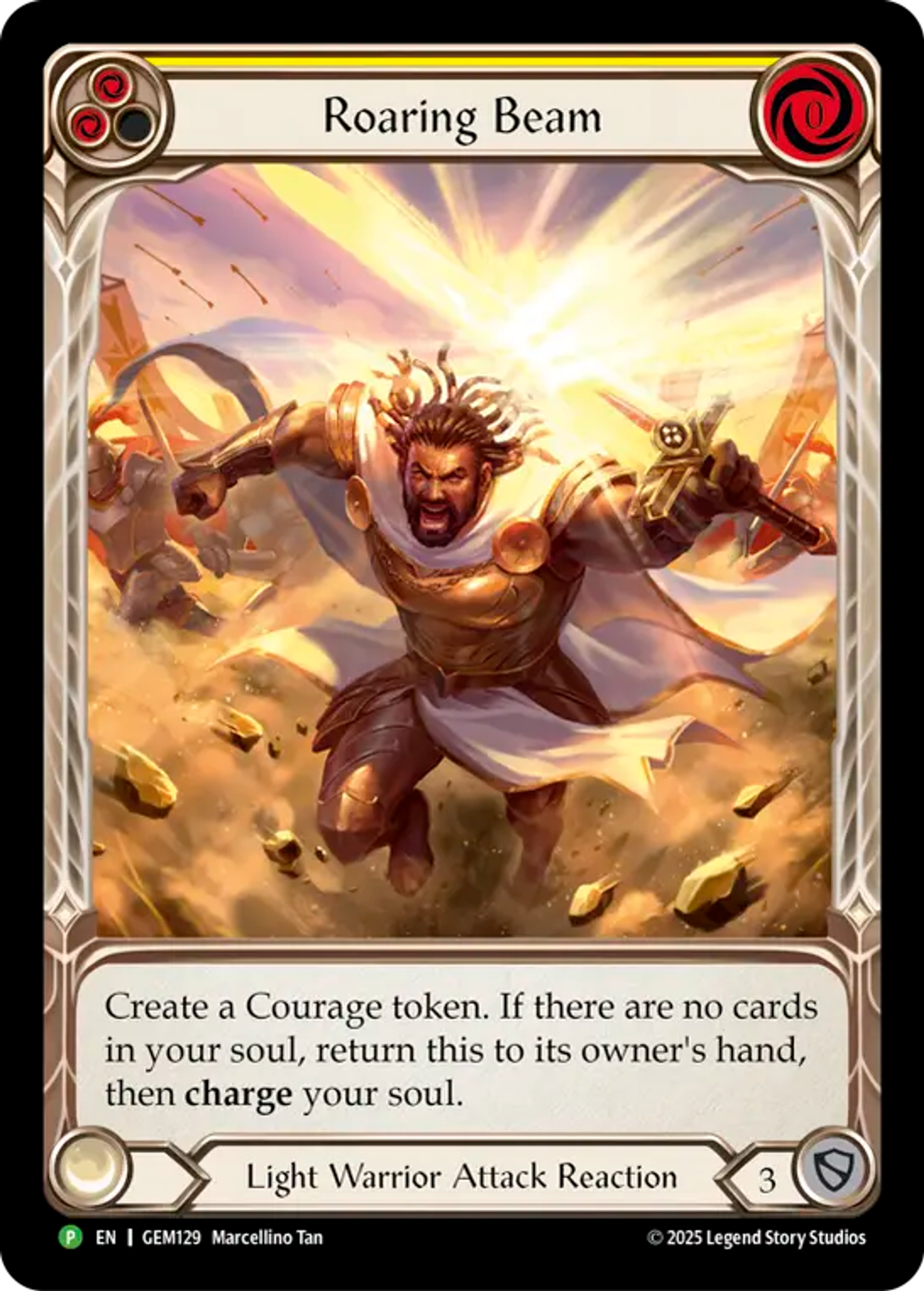 Roaring Beam — GEM - Pack 4 — Flesh and Blood