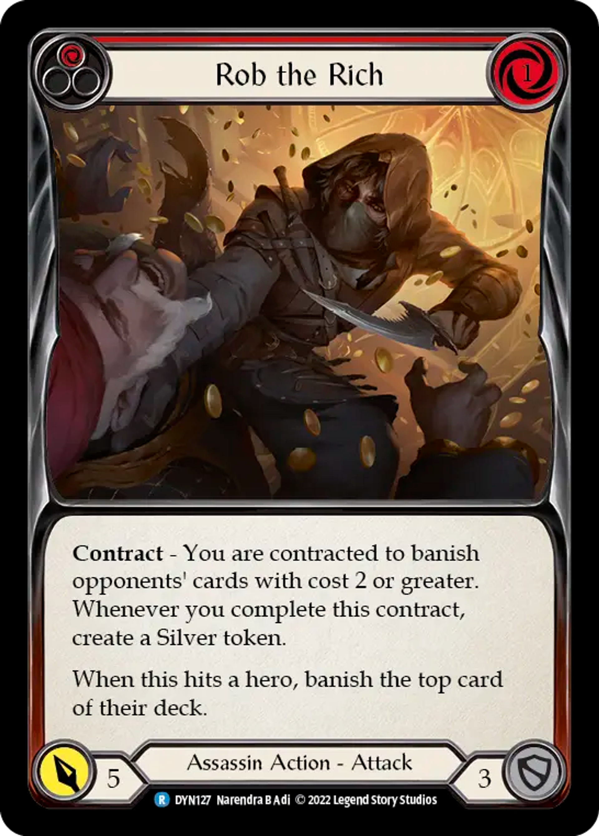 Rob the Rich (Red) — Dynasty — Flesh and Blood