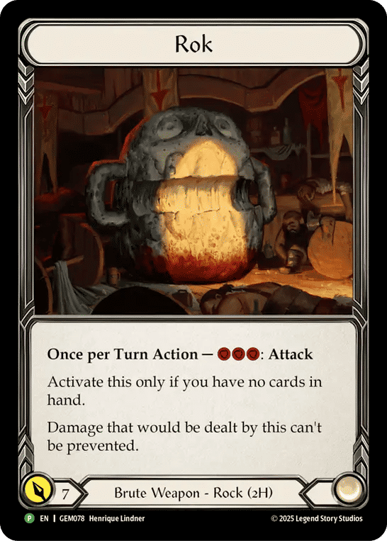 Rok — GEM - Pack 3 — Flesh and Blood