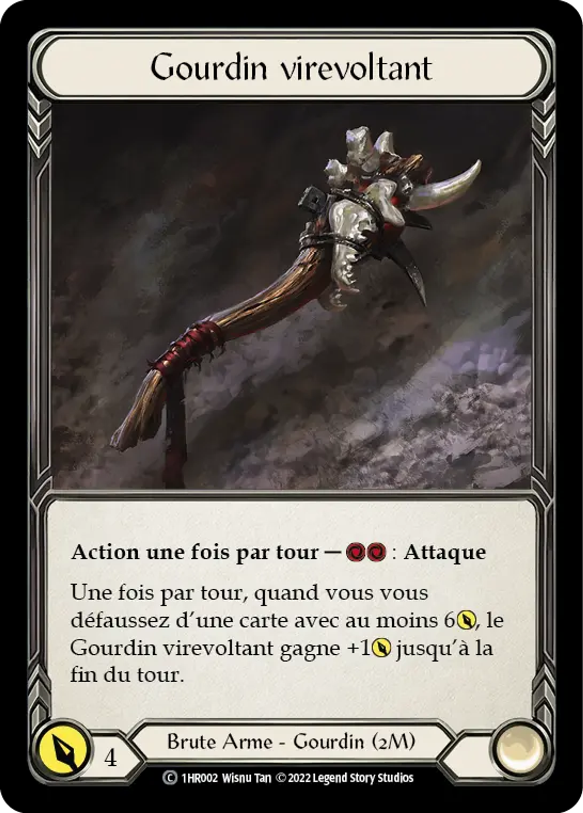Gourdin virevoltant — Rhinar - Blitz Deck — Flesh and Blood