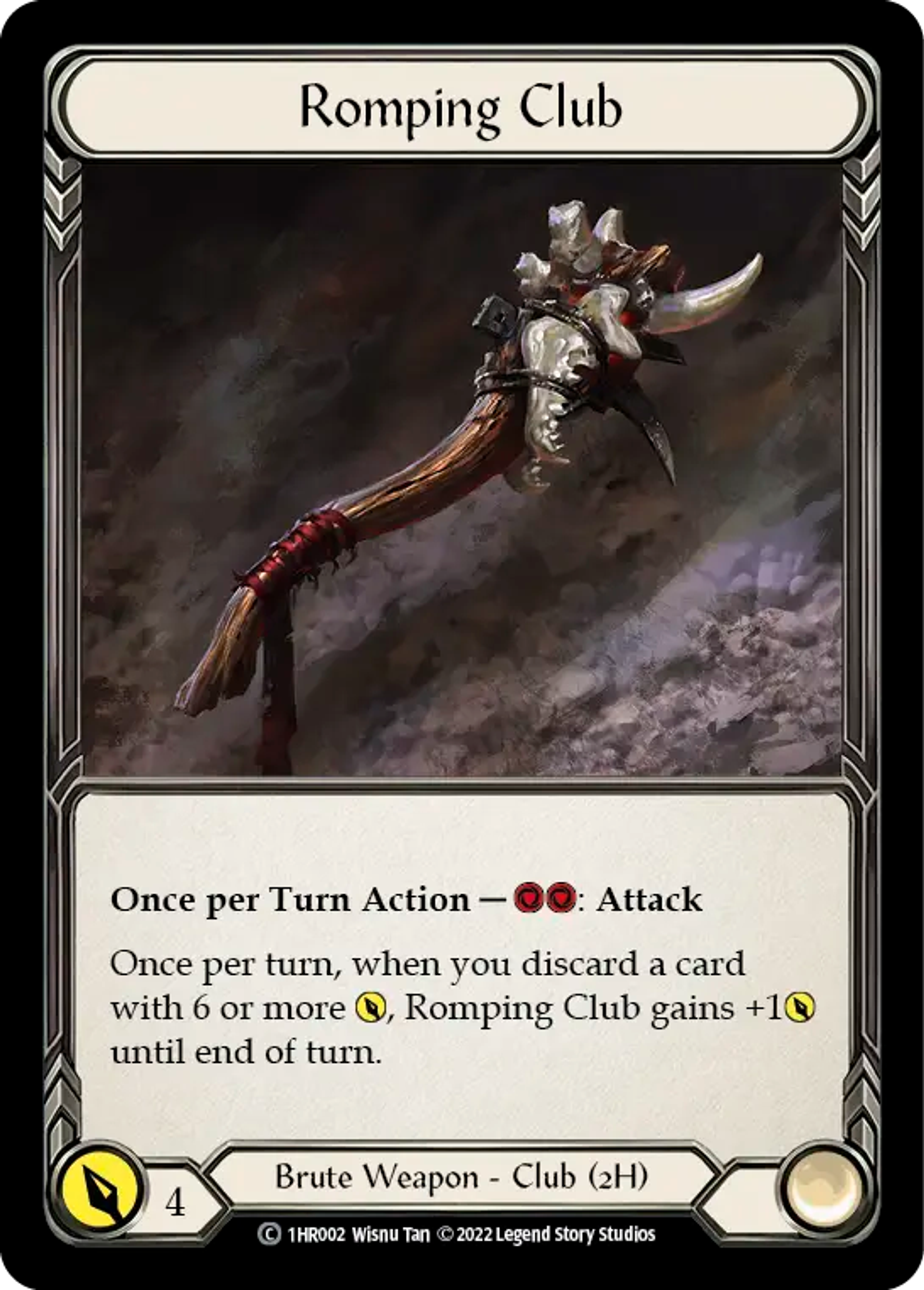 Romping Club — Rhinar - Blitz Deck — Flesh and Blood