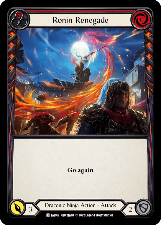 Ronin Renegade (Red) — Fai - Blitz Deck — Flesh and Blood