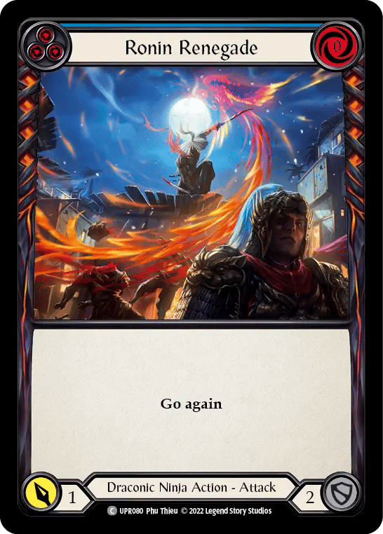 Ronin Renegade (Blue) — Uprising — Flesh and Blood