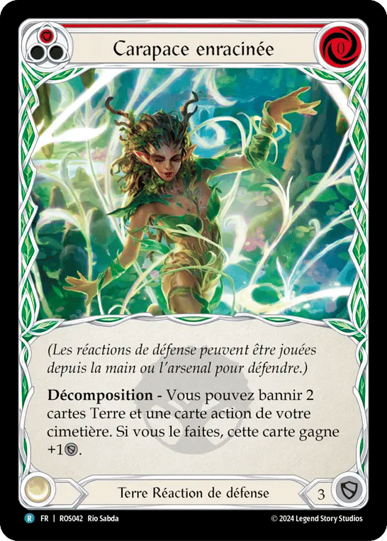 Carapace enracinée — Rosetta — Flesh and Blood