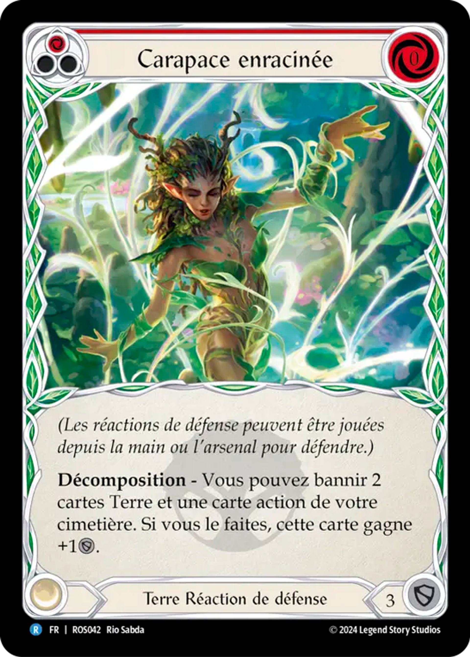 Carapace enracinée — Rosetta — Flesh and Blood