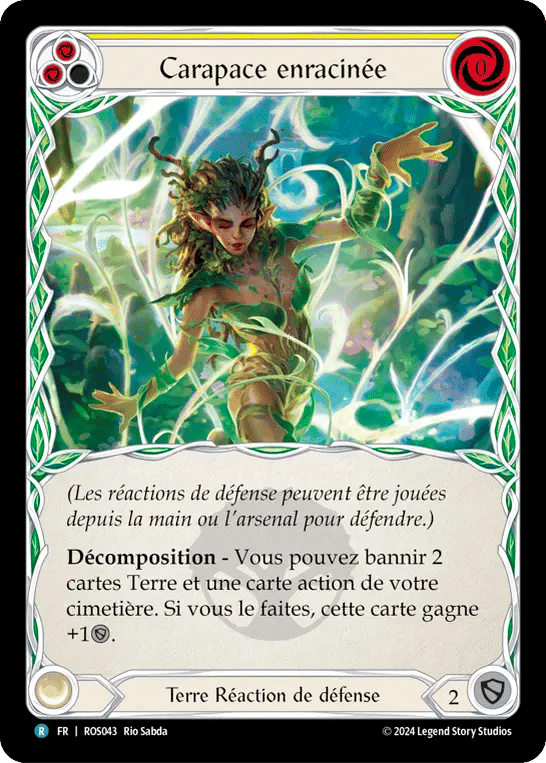 Carapace enracinée — Rosetta — Flesh and Blood
