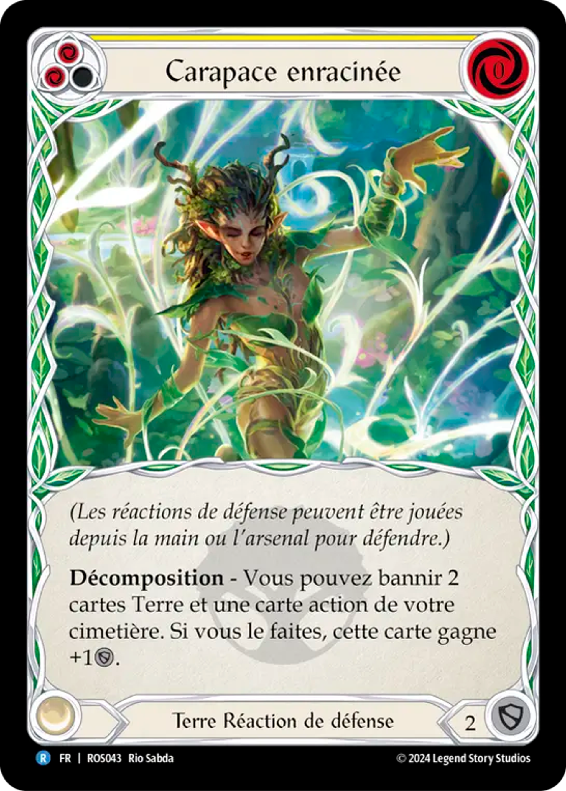 Carapace enracinée — Rosetta — Flesh and Blood