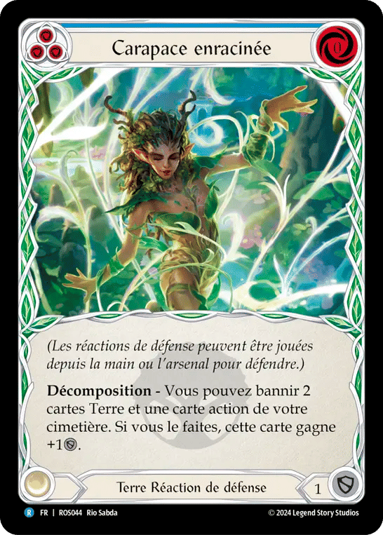 Carapace enracinée — Rosetta — Flesh and Blood