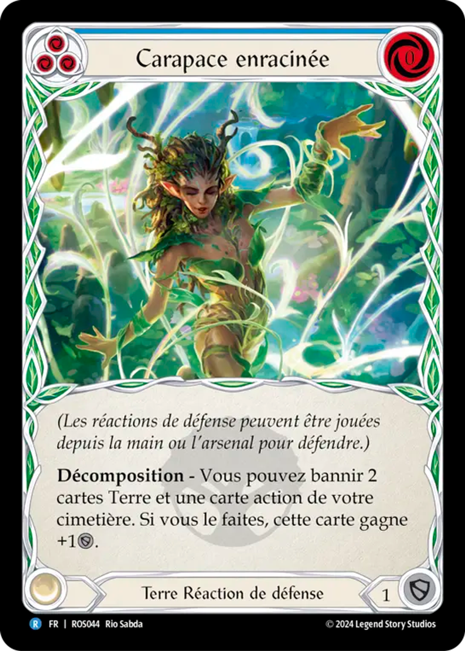 Carapace enracinée — Rosetta — Flesh and Blood