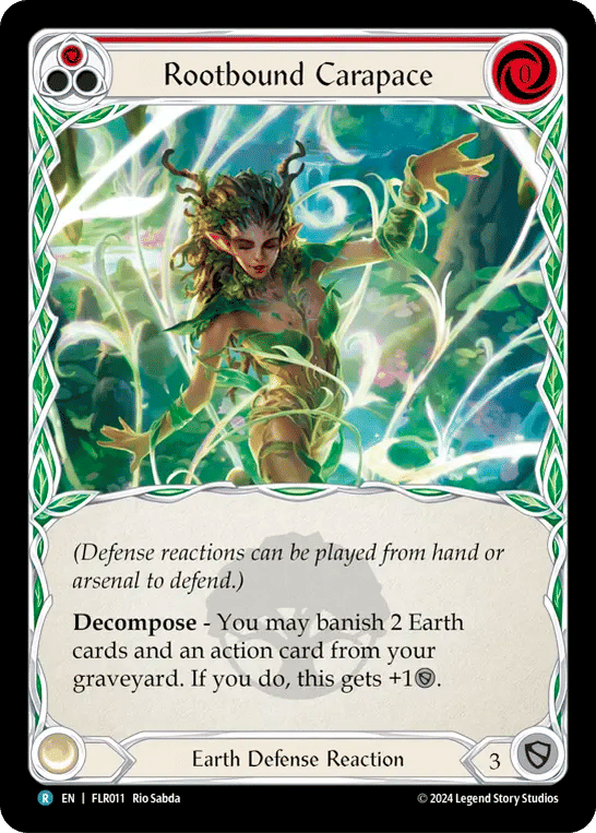 Rootbound Carapace (Red) — Rosetta Blitz Deck - Florian — Flesh and Blood