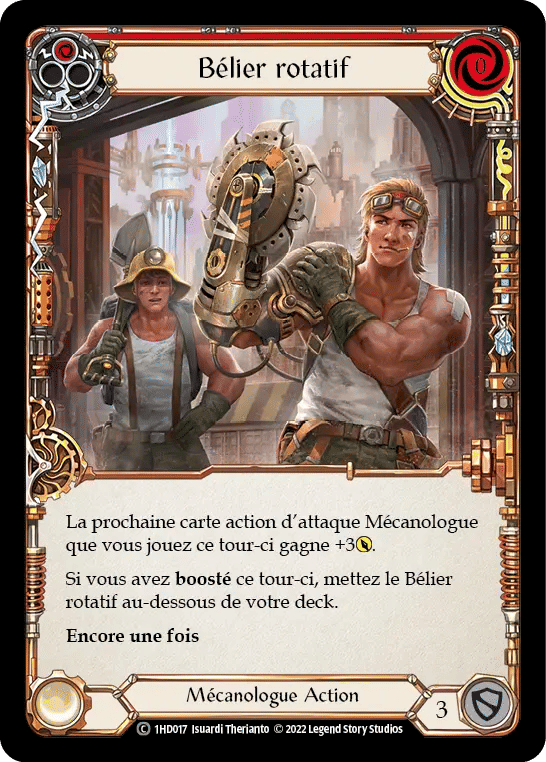 Bélier rotatif — Dash - Blitz Deck — Flesh and Blood