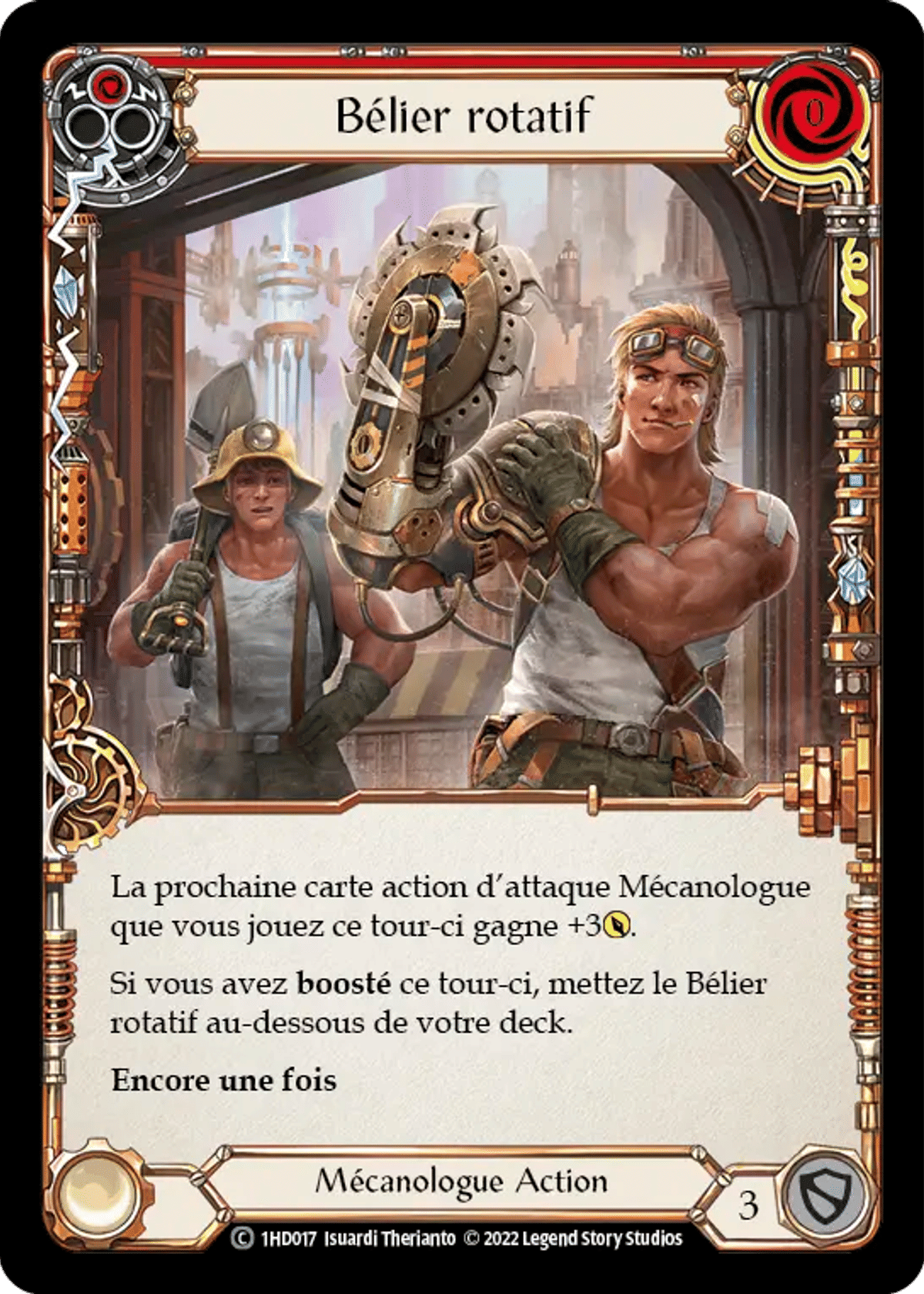 Bélier rotatif from Dash - Blitz Deck - Flesh and Blood