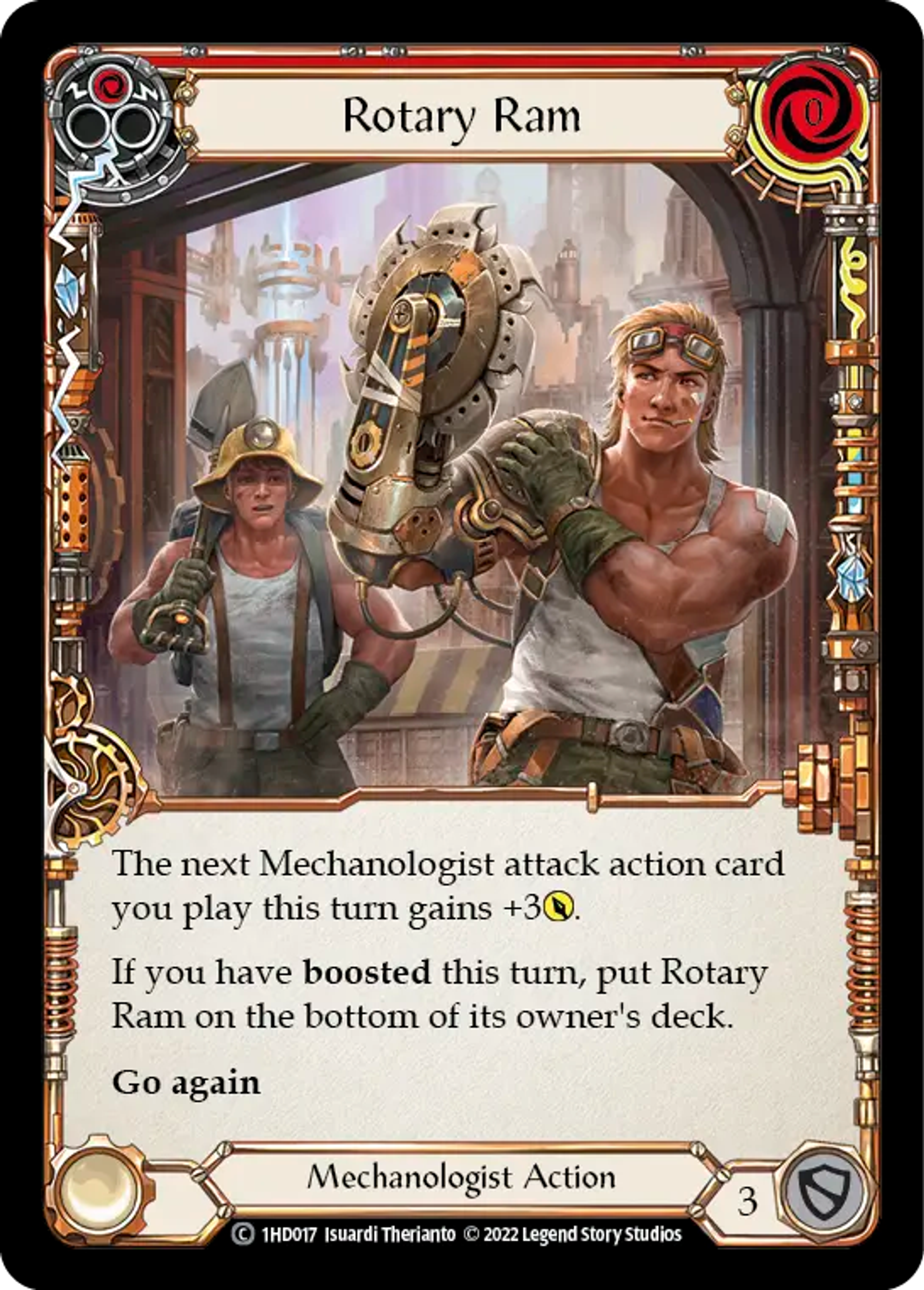 Rotary Ram (Red) — Dash - Blitz Deck — Flesh and Blood