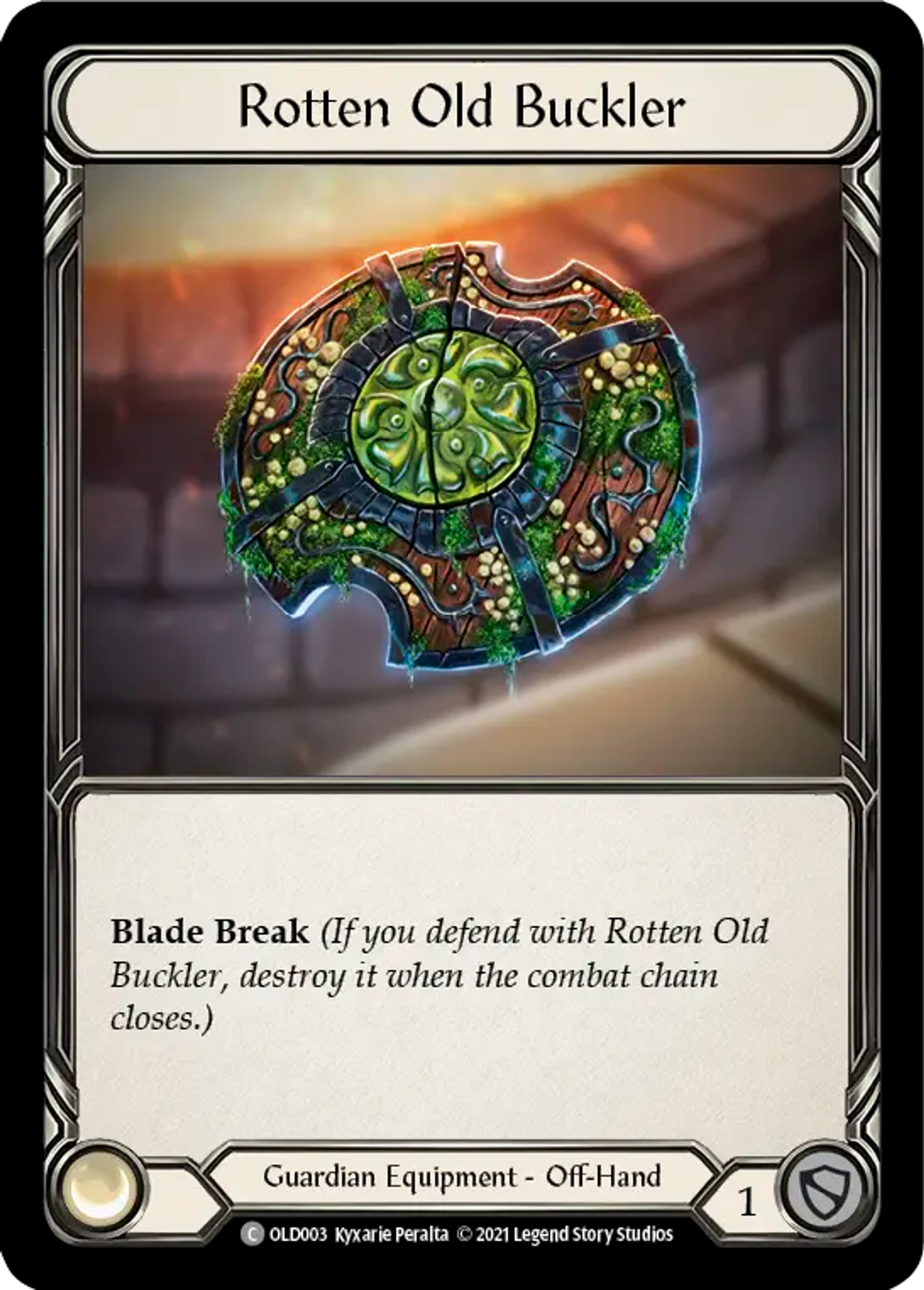 Rotten Old Buckler — Oldhim - Blitz Deck — Flesh and Blood