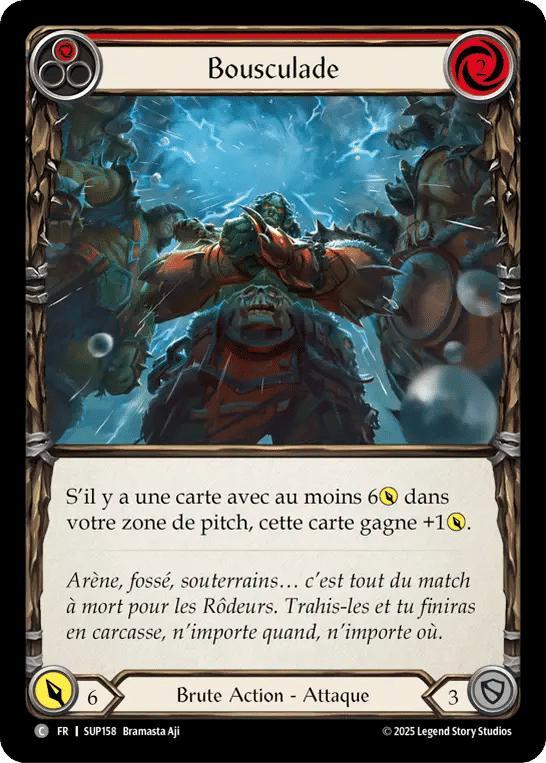 Bousculade — Super Slam — Flesh and Blood