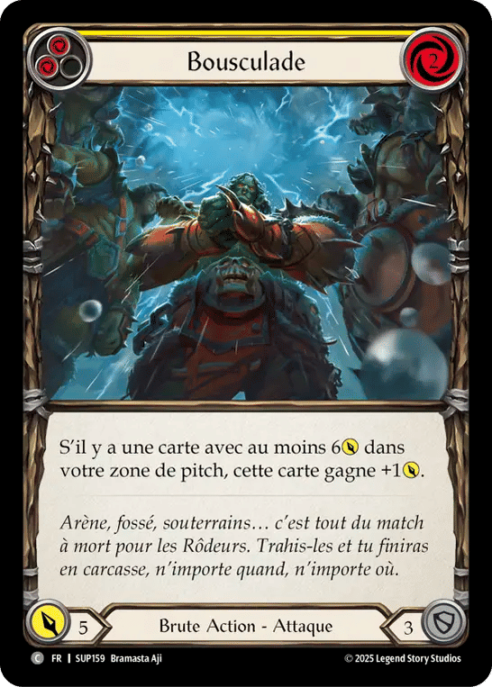 Bousculade — Super Slam — Flesh and Blood