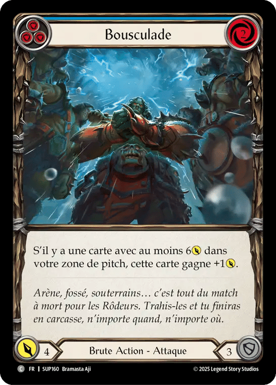 Bousculade — Super Slam — Flesh and Blood
