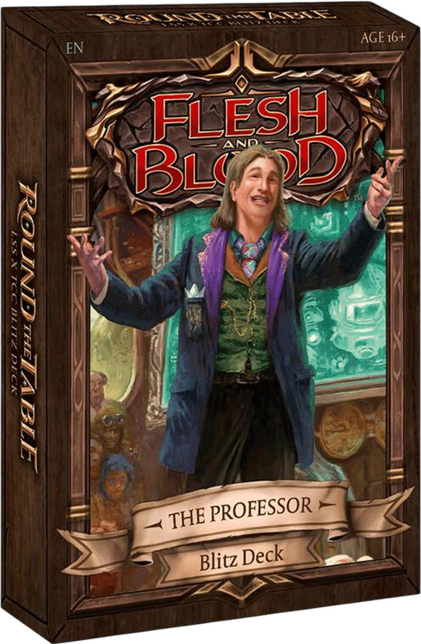Round the Table Blitz Deck - The Professor from Round the Table: TCC x LSS - Flesh and Blood