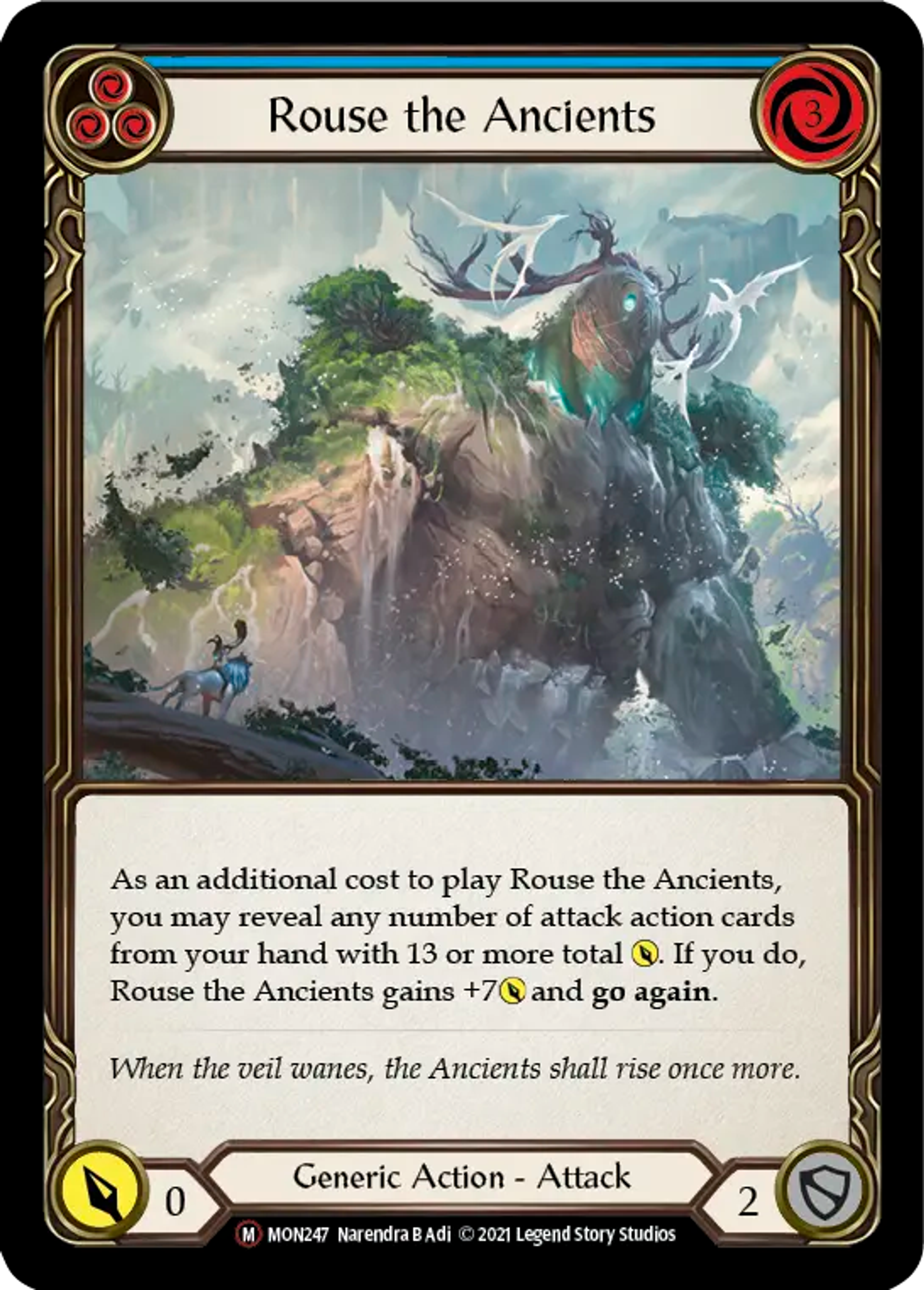 Rouse the Ancients — Monarch - Unlimited — Flesh and Blood