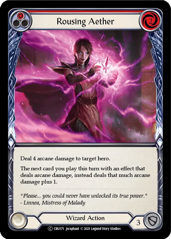 Rousing Aether (Red) — Crucible of War - Unlimited — Flesh and Blood