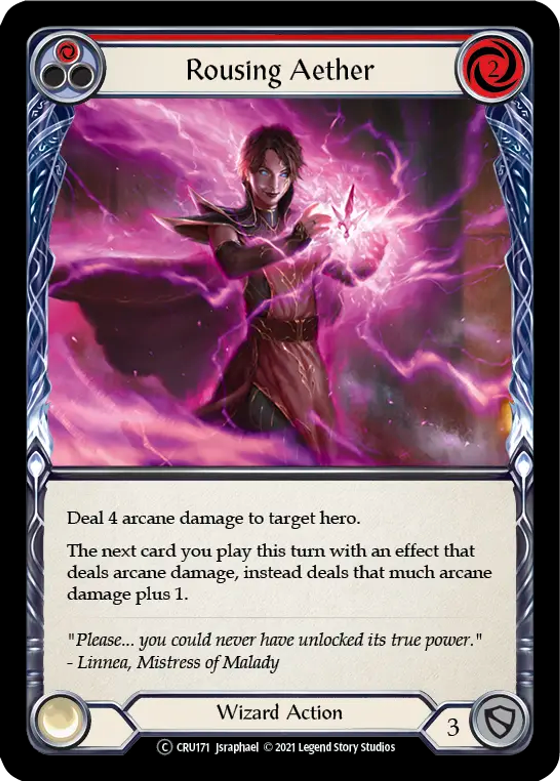 Rousing Aether (Red) — Crucible of War - Unlimited — Flesh and Blood