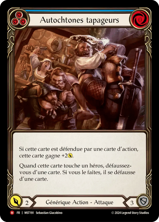 Autochtones tapageurs — Part the Mistveil — Flesh and Blood