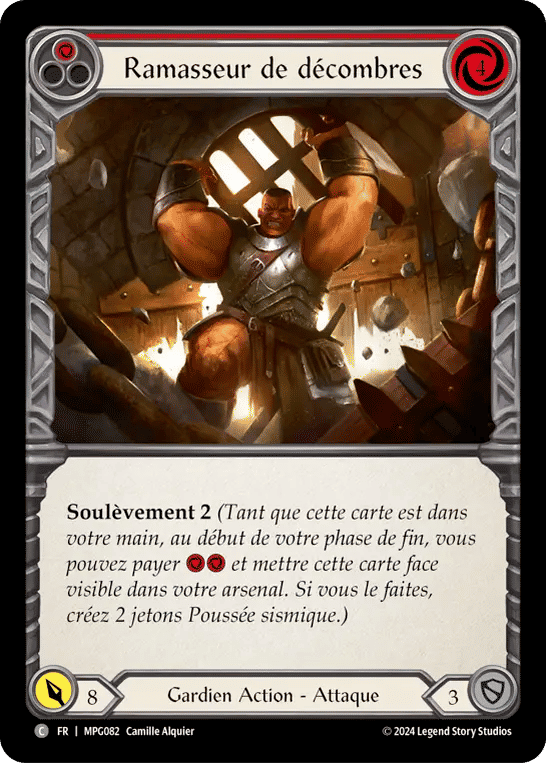 Ramasseur de décombres — Mastery Pack Guardian — Flesh and Blood