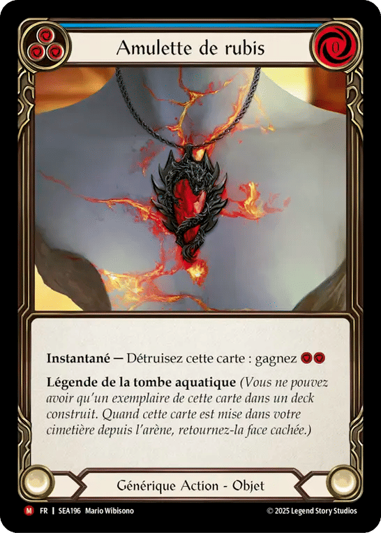 Amulette de rubis — High Seas — Flesh and Blood