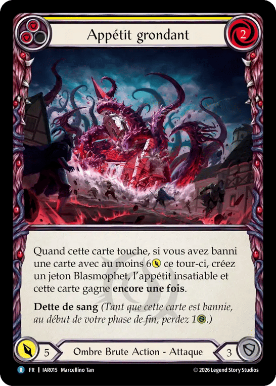 Appétit grondant — Usurp the Shadow Throne — Flesh and Blood