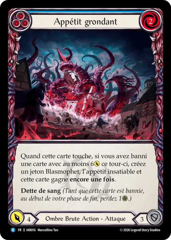 Appétit grondant — Usurp the Shadow Throne — Flesh and Blood