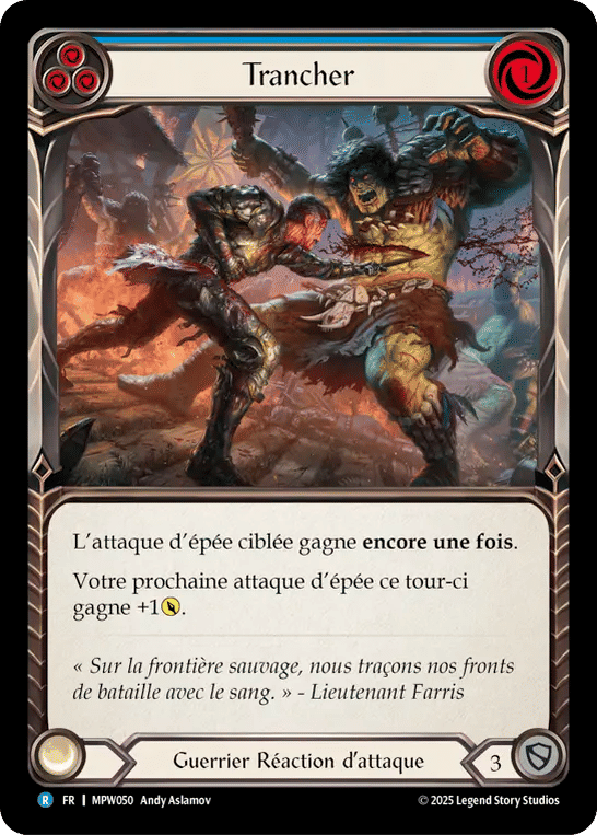 Trancher — Mastery Pack Warrior — Flesh and Blood