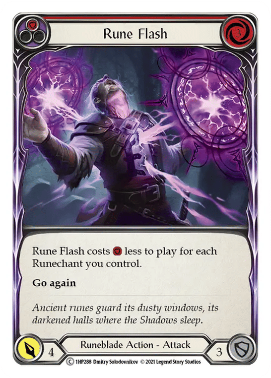 Rune Flash (Red) — History Pack 1 — Flesh and Blood