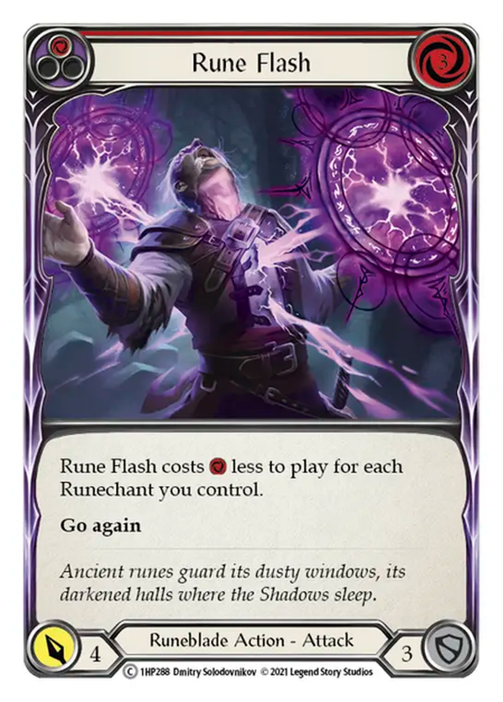 Rune Flash (Red) — History Pack 1 — Flesh and Blood