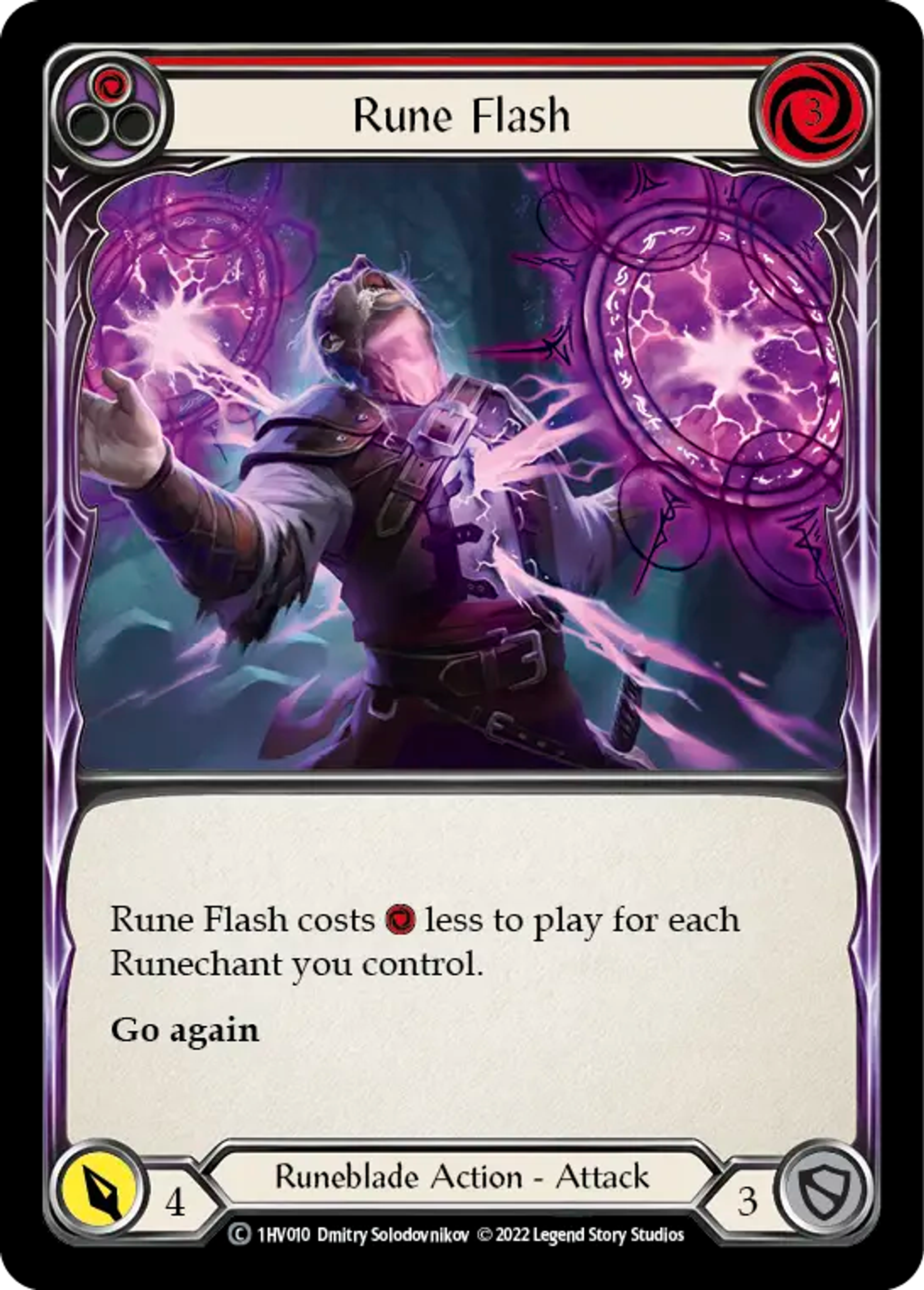 Rune Flash (Red) — Viserai - Blitz Deck — Flesh and Blood