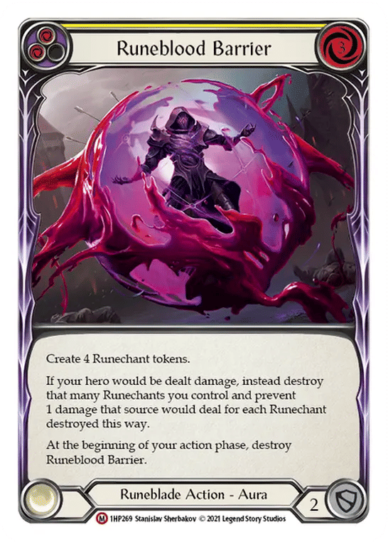 Runeblood Barrier — History Pack 1 — Flesh and Blood